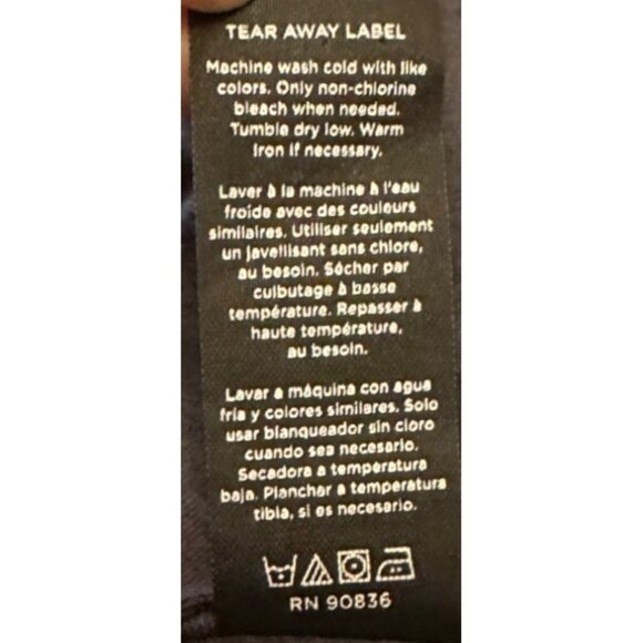 District Perfect Tri Hooded Gray Tee Baseball Squad Polyester Women's Size SMALL - Picture 13 of 16